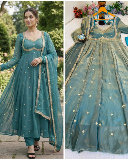 PARTYWEAR SABYASACHI LONG FROCK