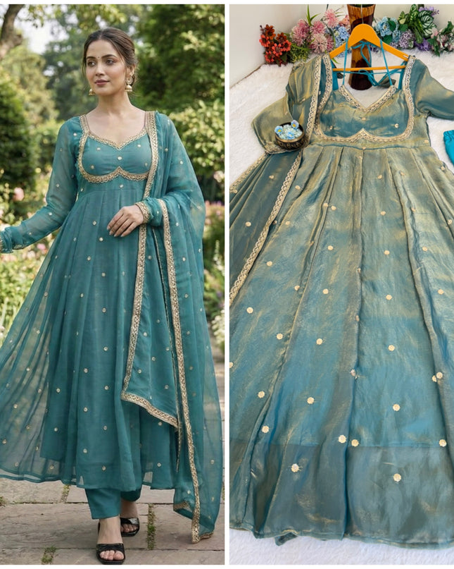 PARTYWEAR SABYASACHI LONG FROCK
