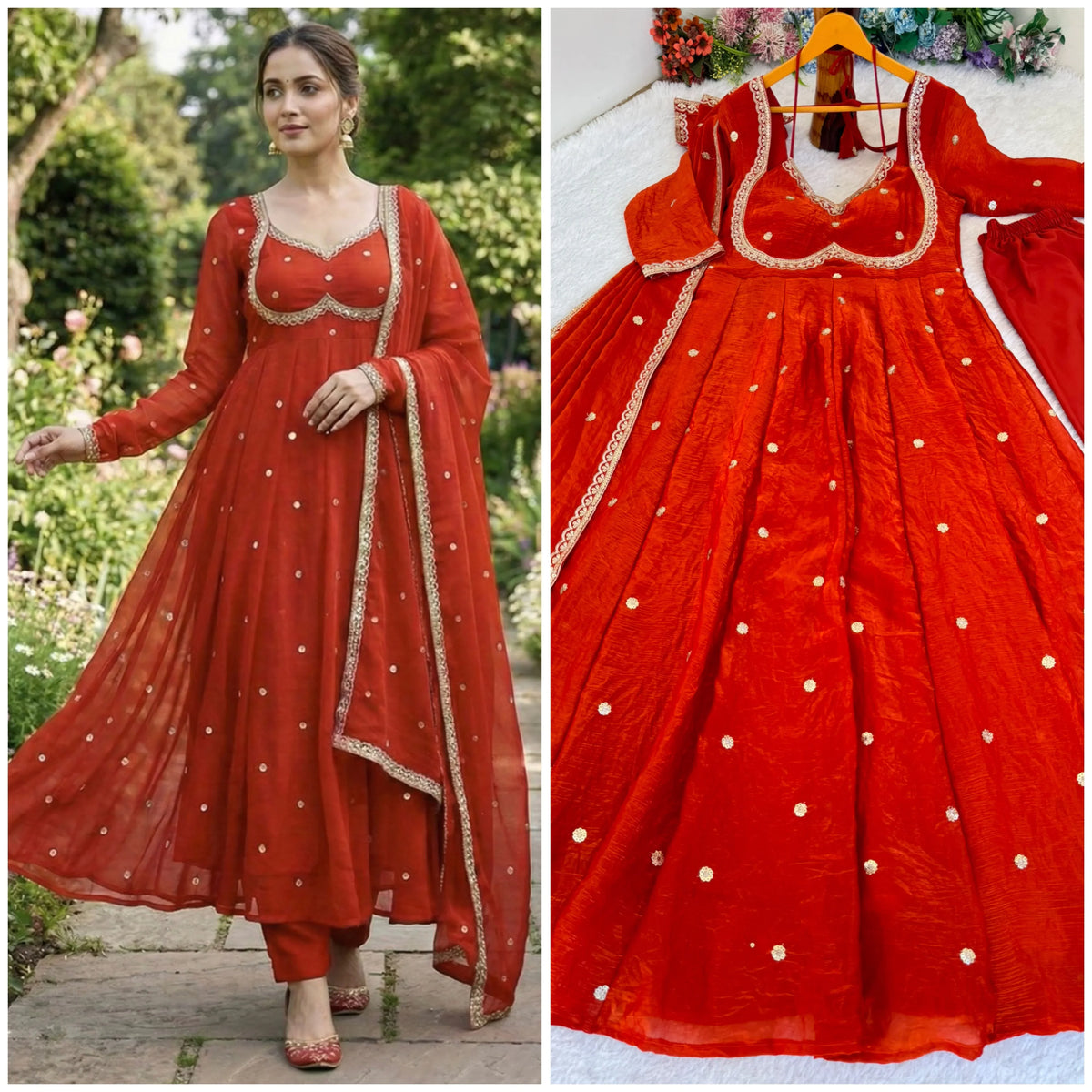 Party Wear Sabyasachi Long Frock