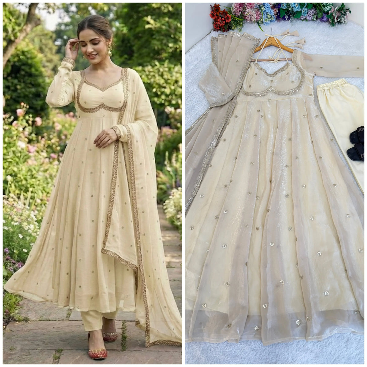 Party Wear Sabyasachi Long Frock