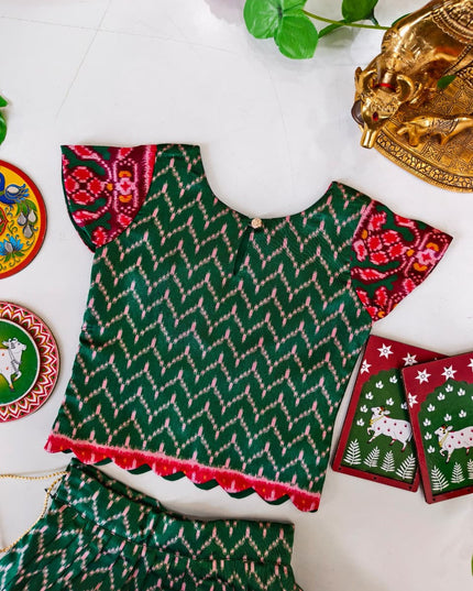 PATALA SILK KIDS LEHENGA