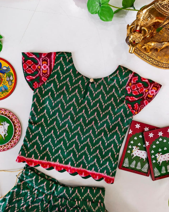PATALA SILK KIDS LEHENGA