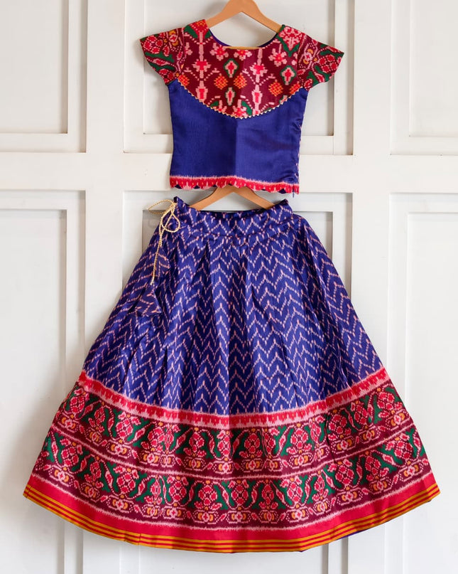 PATALA SILK KIDS LEHENGA