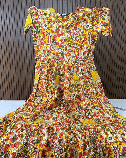 Pure Cotton Kalamkari Frocks