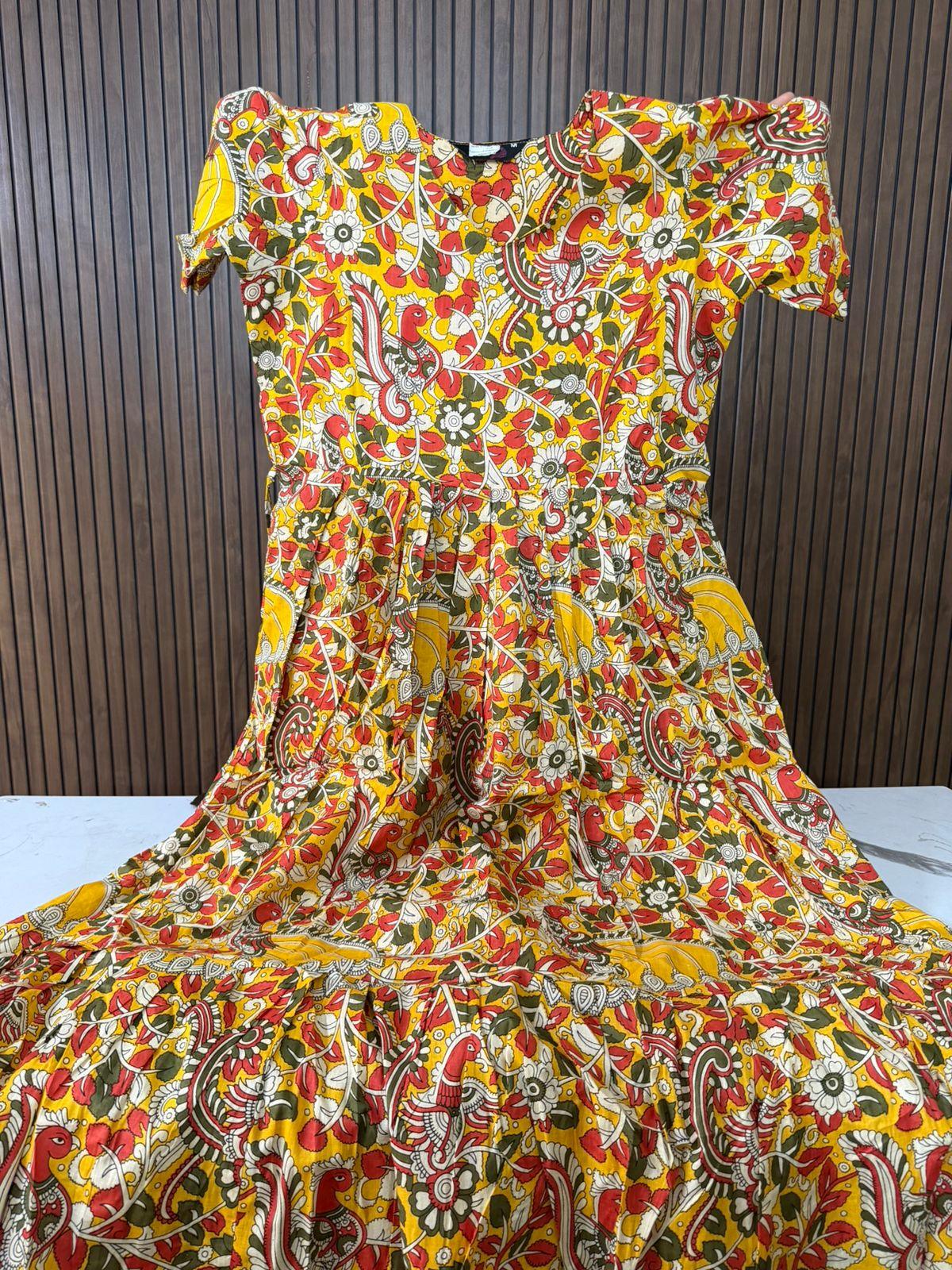 Pure Cotton Kalamkari Frocks