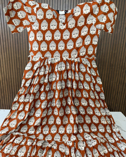 Pure Cotton Kalamkari Frocks
