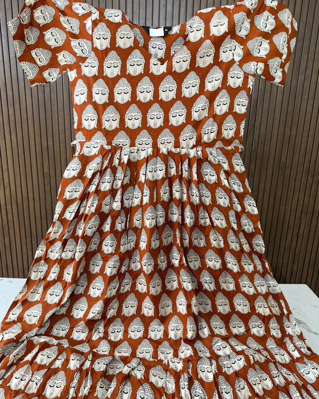 Pure Cotton Kalamkari Frocks