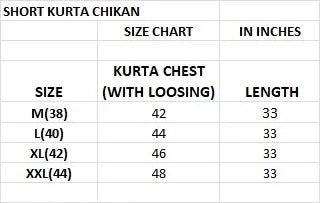 Mens Short Kurta