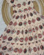 cream with red / S-36