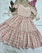 cream with pink / S-36