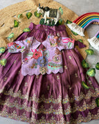 purple with lavender / 1 TO 3 Y