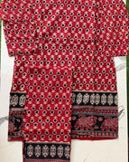 Red base with black / M