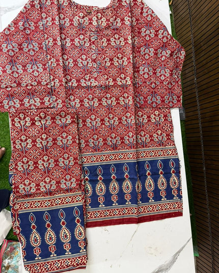 Dhabu Cotton 2 Piece Sets (XXL Size)