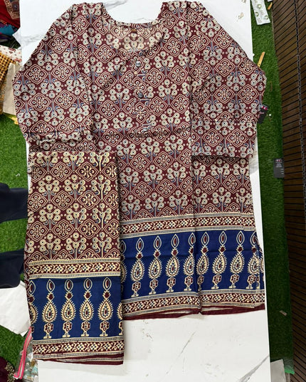 Dhabu Cotton 2 Piece Sets (XXL Size)