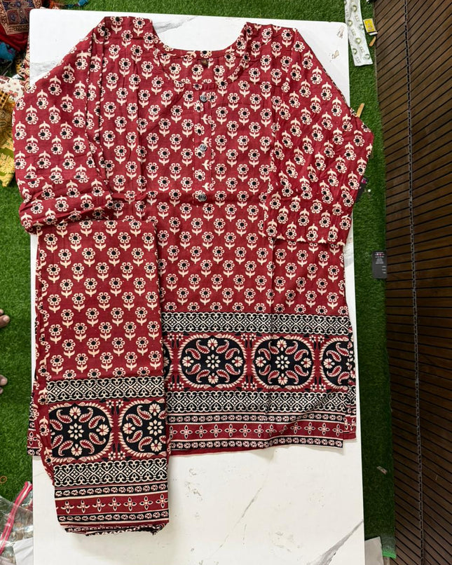 Dhabu Cotton 2 Piece Sets (XXL Size)
