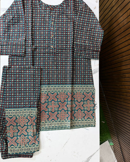Dhabu Cotton 2 Piece Sets (XL  Size)