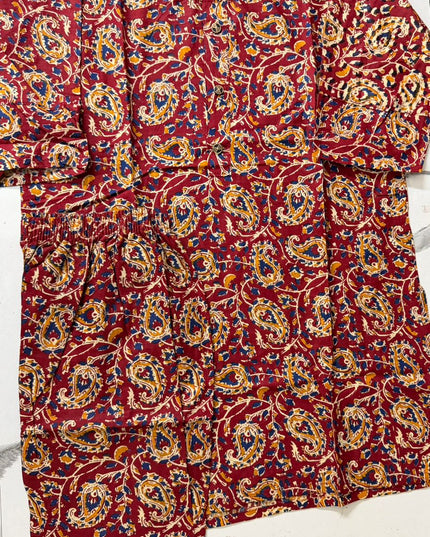 Dhabu Cotton 2 Piece Sets (XL  Size)