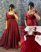 Deep Crimson Red / S