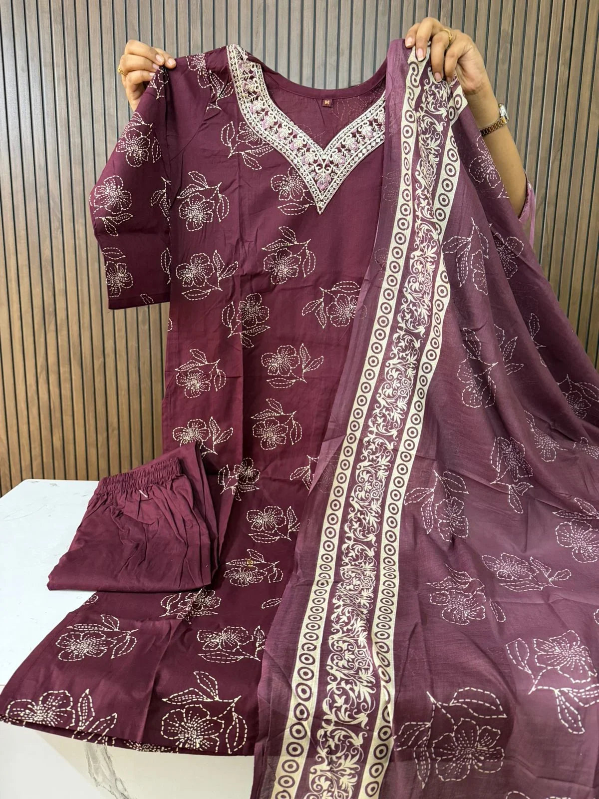 Dhabu Cotton 3 Piece Sets