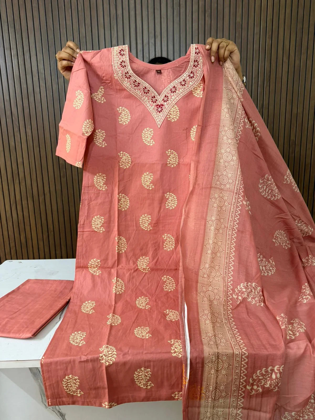 Dhabu Cotton 3 Piece Sets