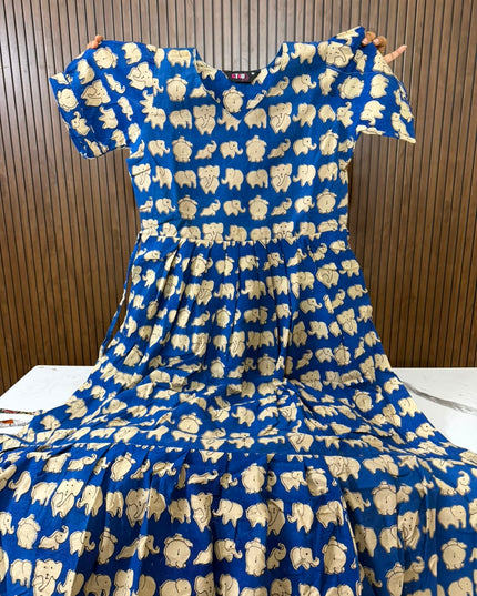 Pure Cotton Kalamkari Frocks