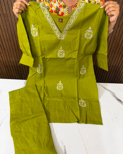 Dhabu cotton cordsets