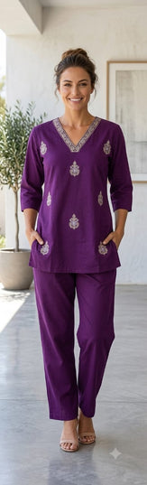 Dhabu cotton cordsets