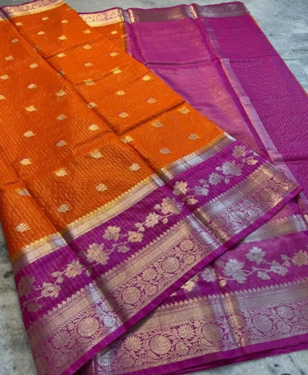 Banarasi Warm Silk Dyed Sarees