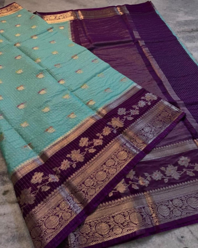 BANARASI WARM SIK DYED SAREES