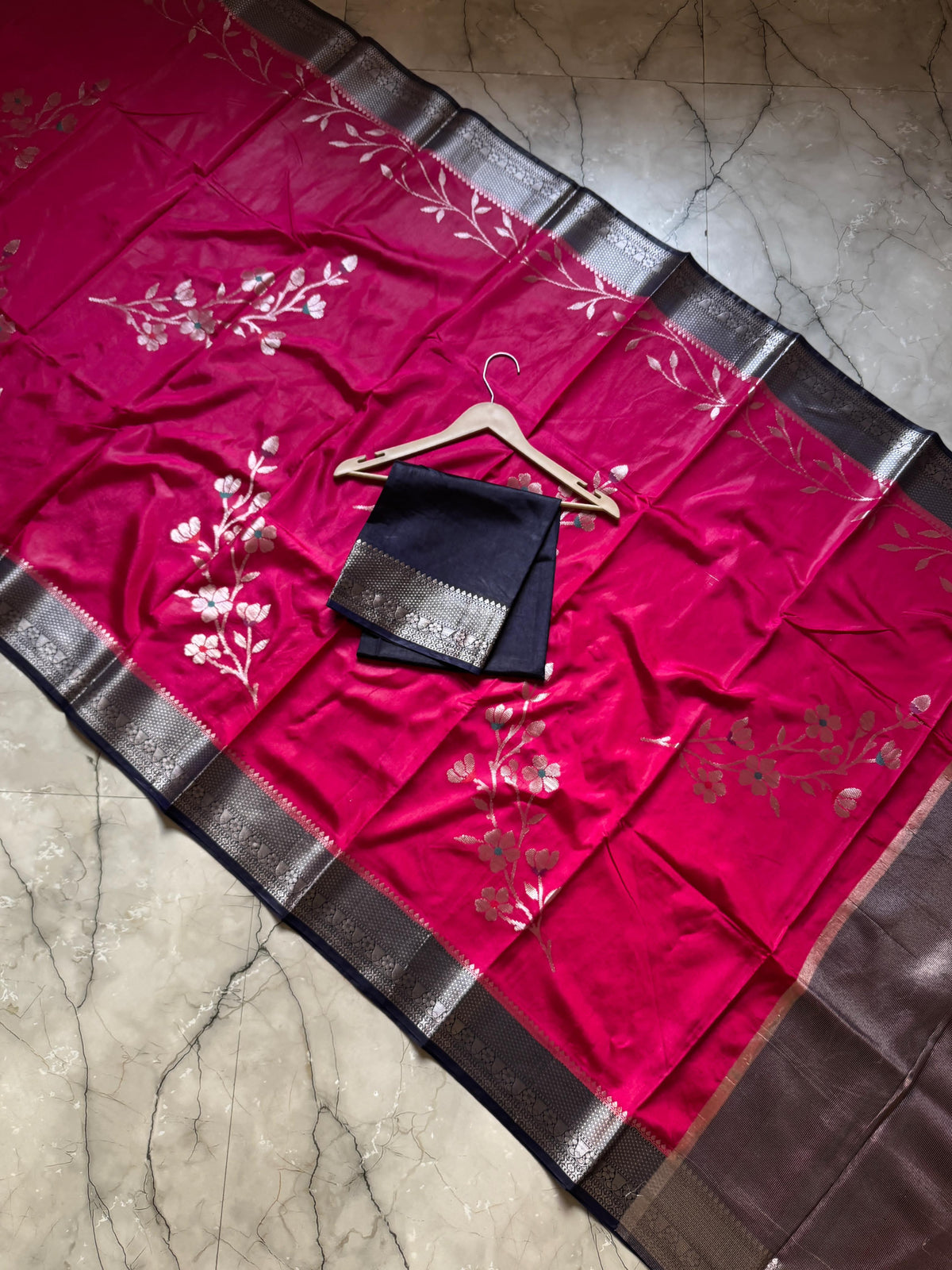 Banarasi Semi Georgette Dyed Sarees
