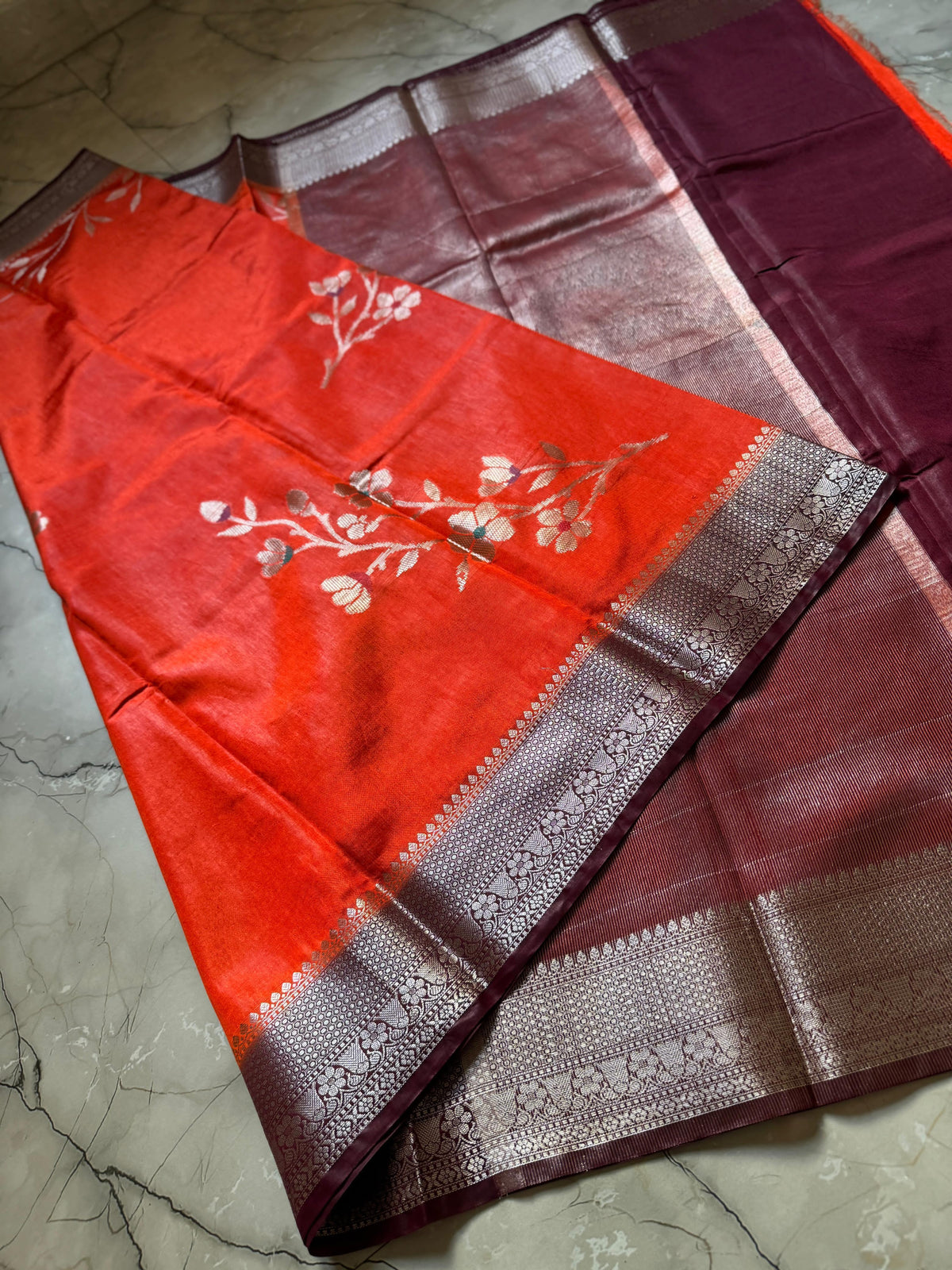 Banarasi Semi Georgette Dyed Sarees