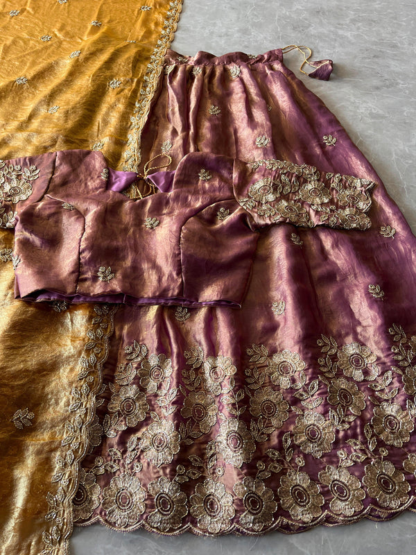 Space Silk Lehenga