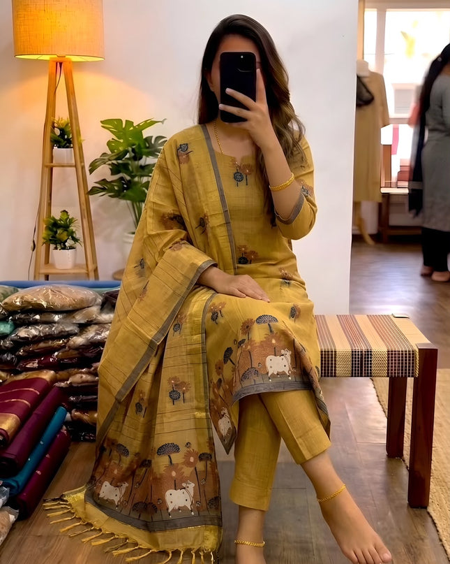 jamdani 3 piece set