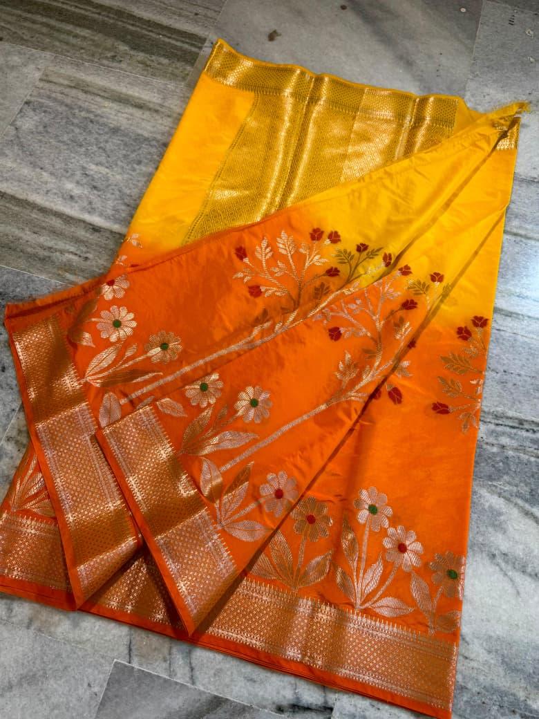 Banarasi Katan Saree