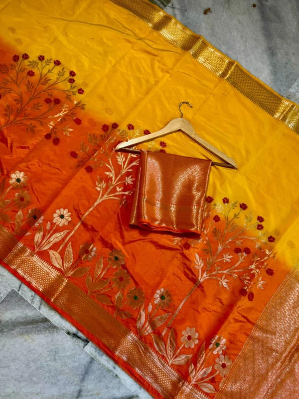 Banarasi Katan Saree