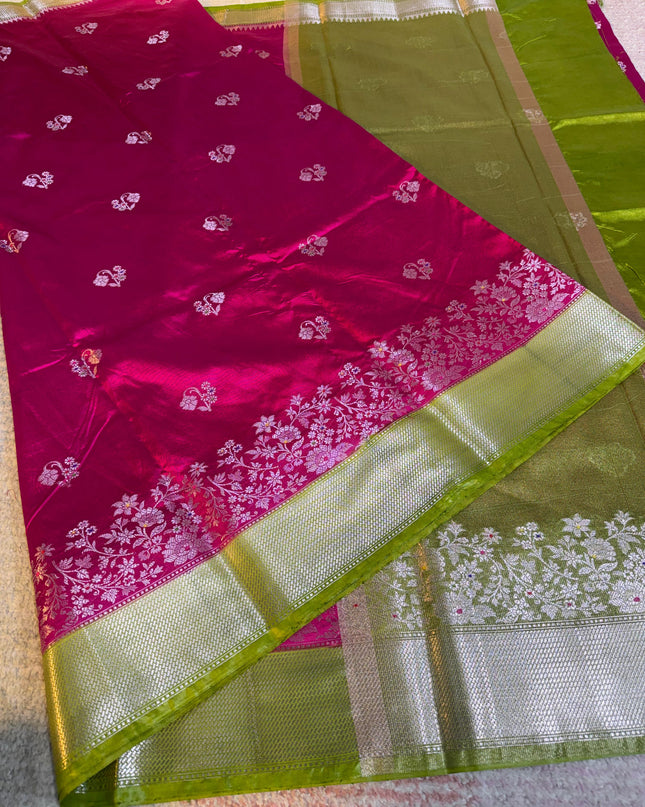 banarasi semi georgette