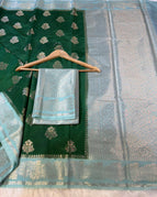 green with blue