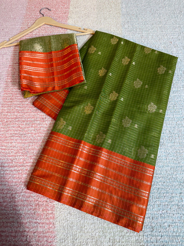 Banarasi Katan Saree