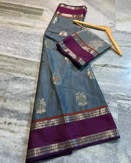 soft katan saree