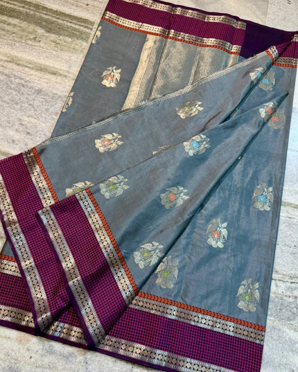 soft katan saree