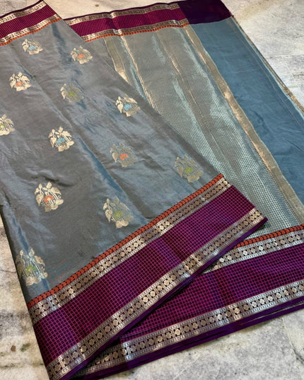 soft katan saree