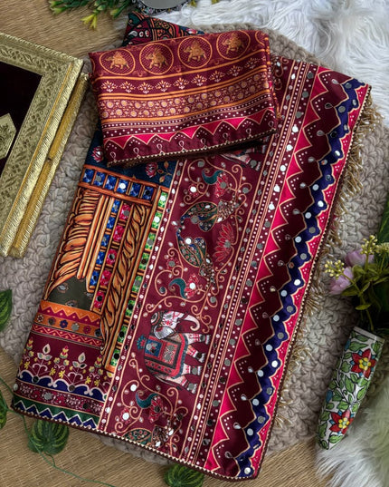 japan sartin saree