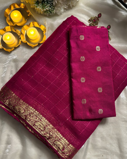 viscouse georgette saree