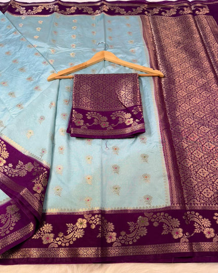 premium banarasi semi katan