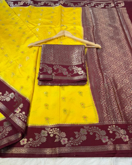 premium banarasi semi katan
