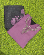 light purple / M