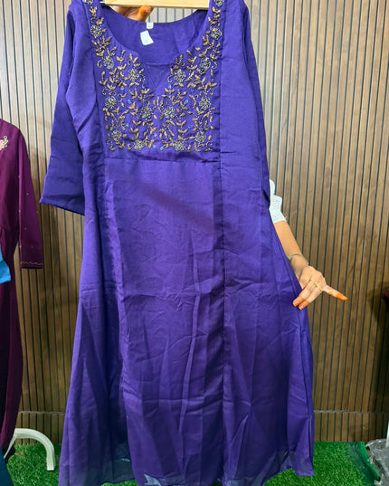 Premium Maggam work frocks