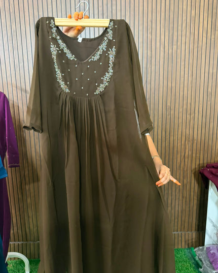 Premium Maggam work frocks