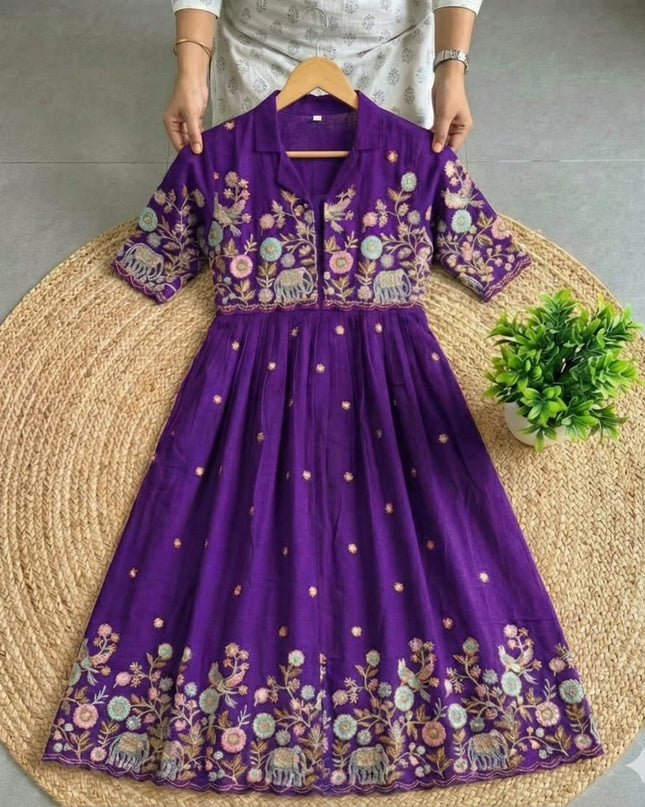 adult gown with coat
