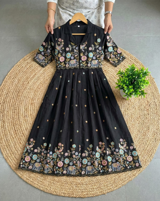 adult gown with coat